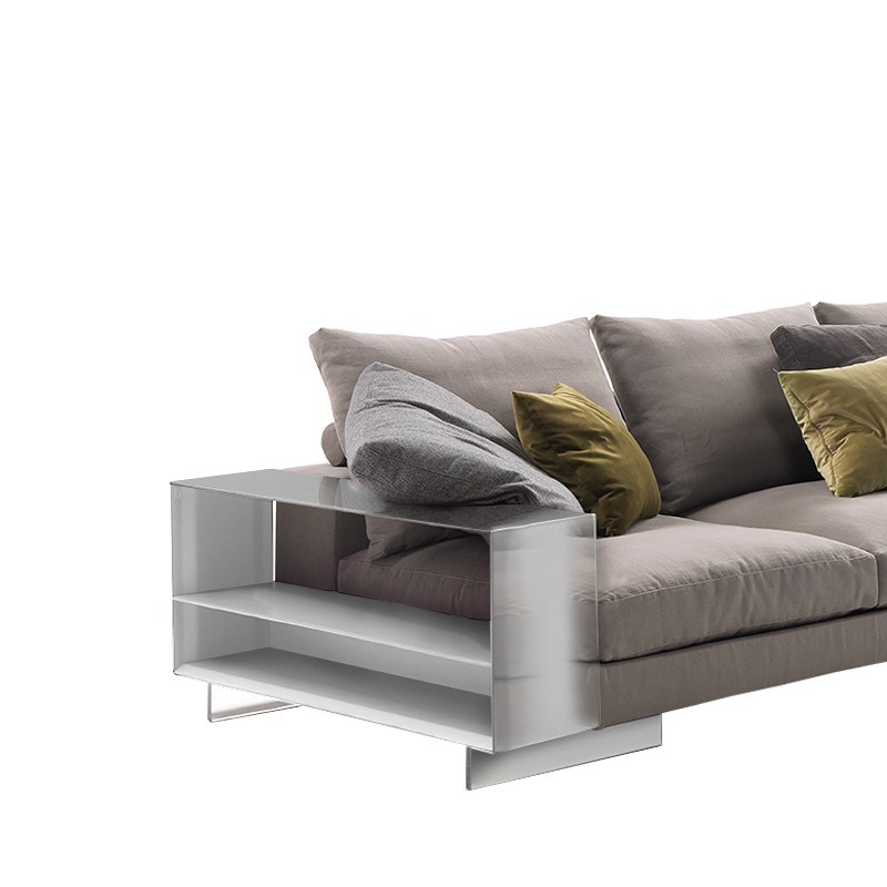 Flexform LIGHTPIECE Regalarmlehne 97 cm, Metall