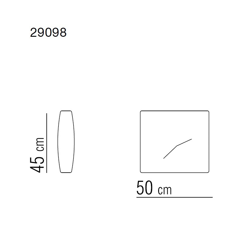 Flexform HARPER Rückenkissen 50 x 45 cm
