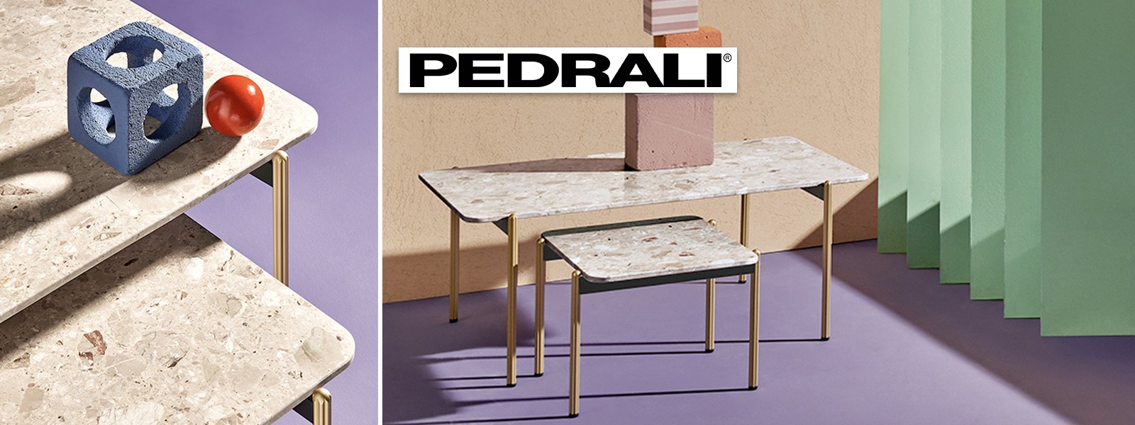 PEDRALI Couch- & Beistelltische Slide background