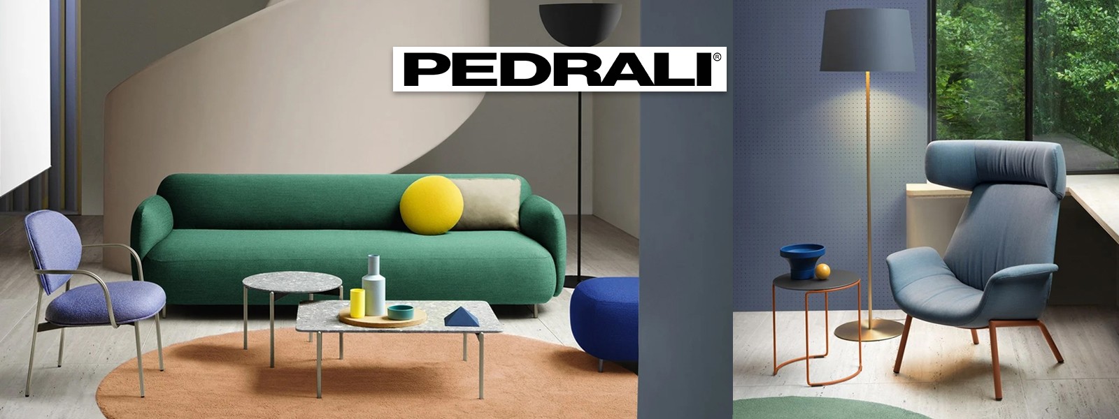 PEDRALI Couch- & Beistelltische Slide background