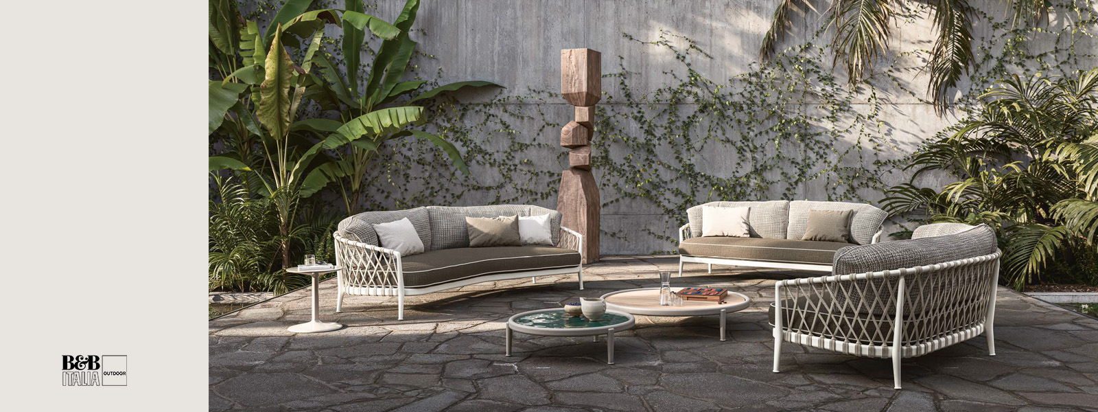 B&B ITALIA Outdoor Sofas & Modulsofas Slide background