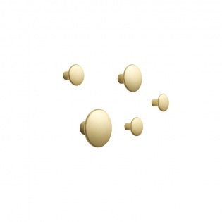 Muuto DOTS METAL Wandhaken, 5er Set