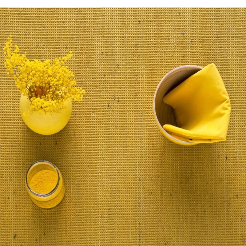 Nanimarquina TATAMI Yellow Teppich Deko