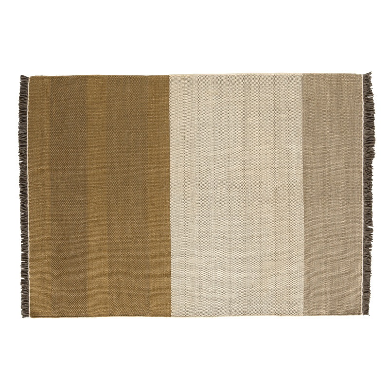 Nanimarquina TRES Stripes Ocre Teppich