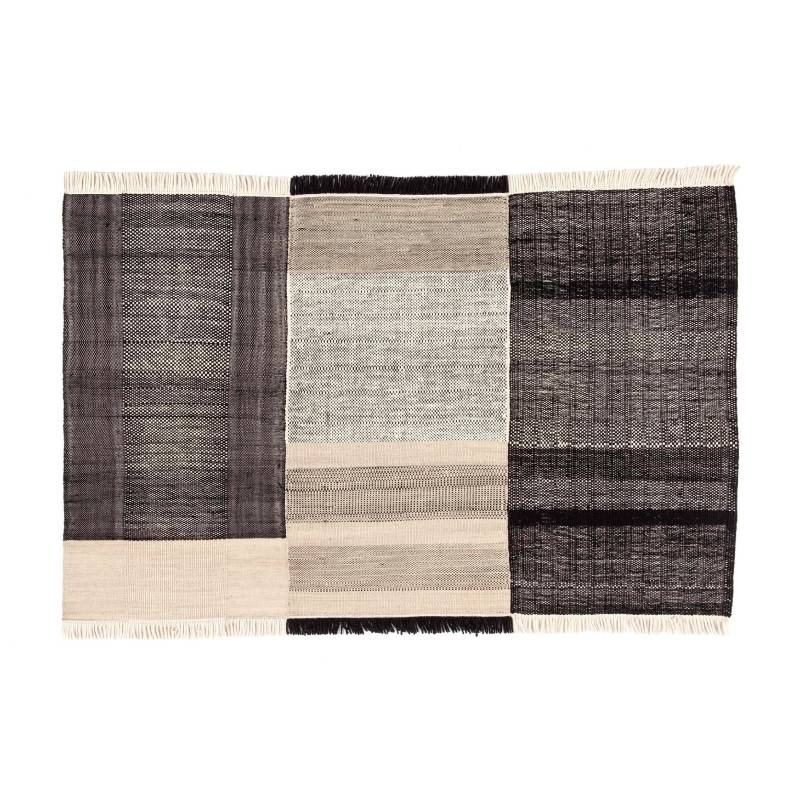 Nanimarquina TRES Black Outdoor Teppich