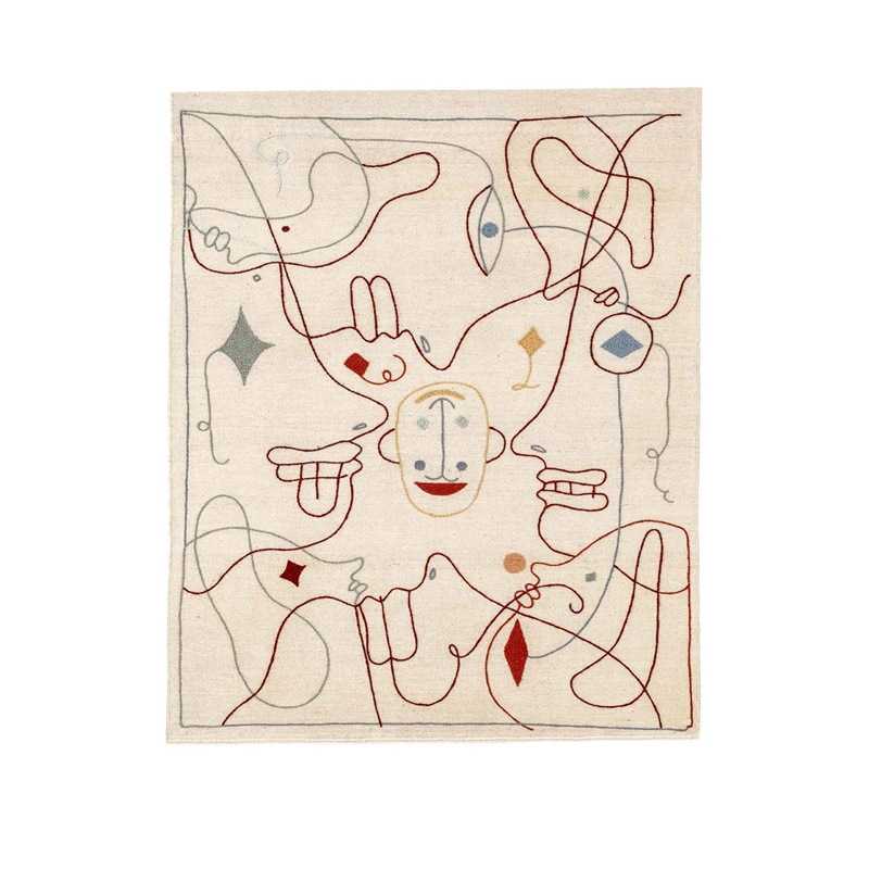 Nanimarquina SILHOUETTE KILIM Teppich