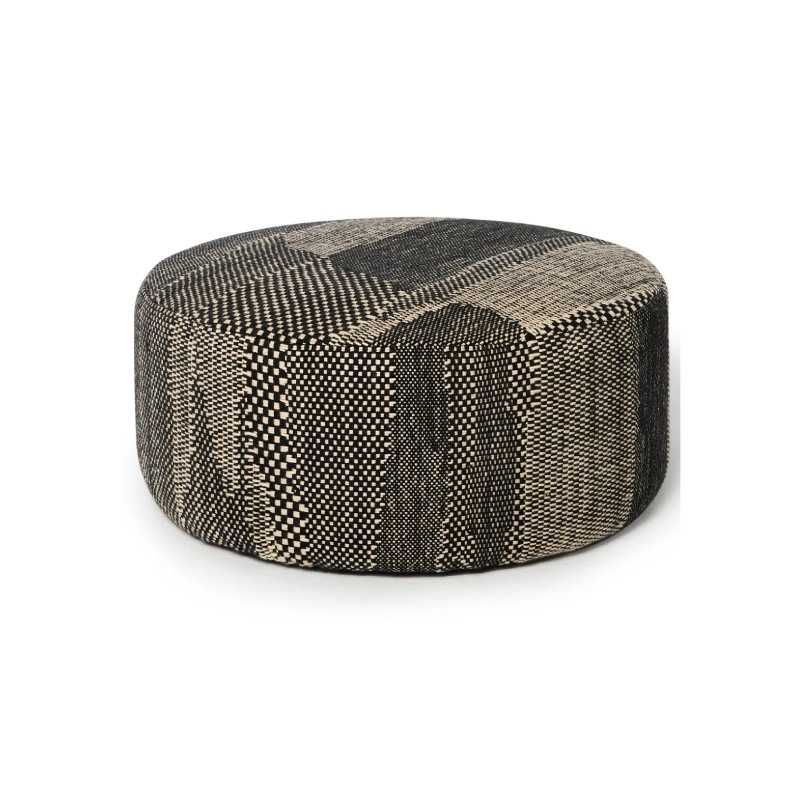 nanimarquina WABISABI ANTHRACITE Pouf L