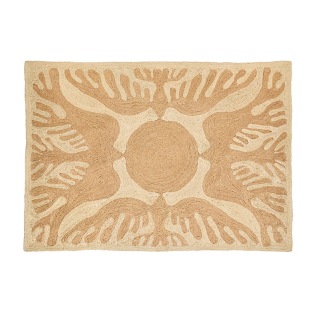 nanimarquina Lucia Eames™ SUNBIRDS Natural Teppich