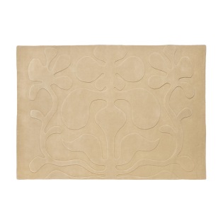 nanimarquina Lucia Eames™ ROOTED Ivory Teppich