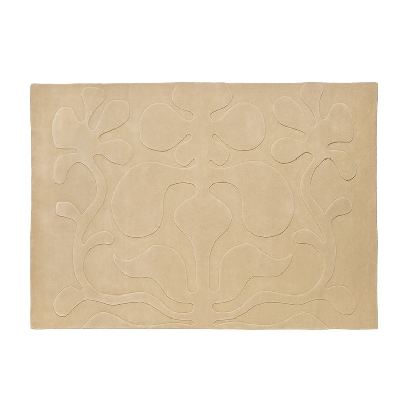 nanimarquina Lucia Eames™ ROOTED Ivory Teppich