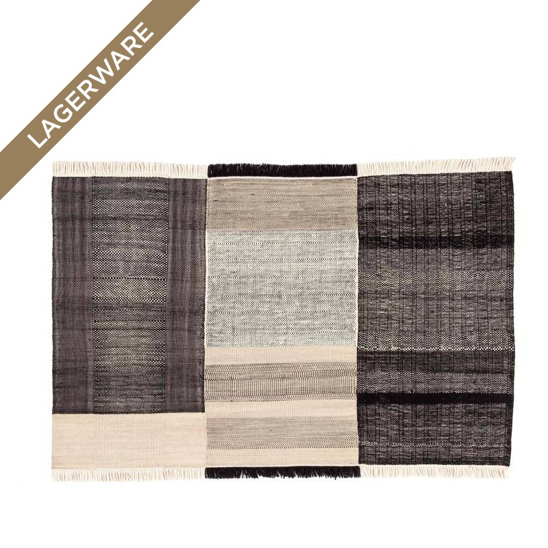 nanimarquina TRES Black Outdoor Teppich 170x240 cm